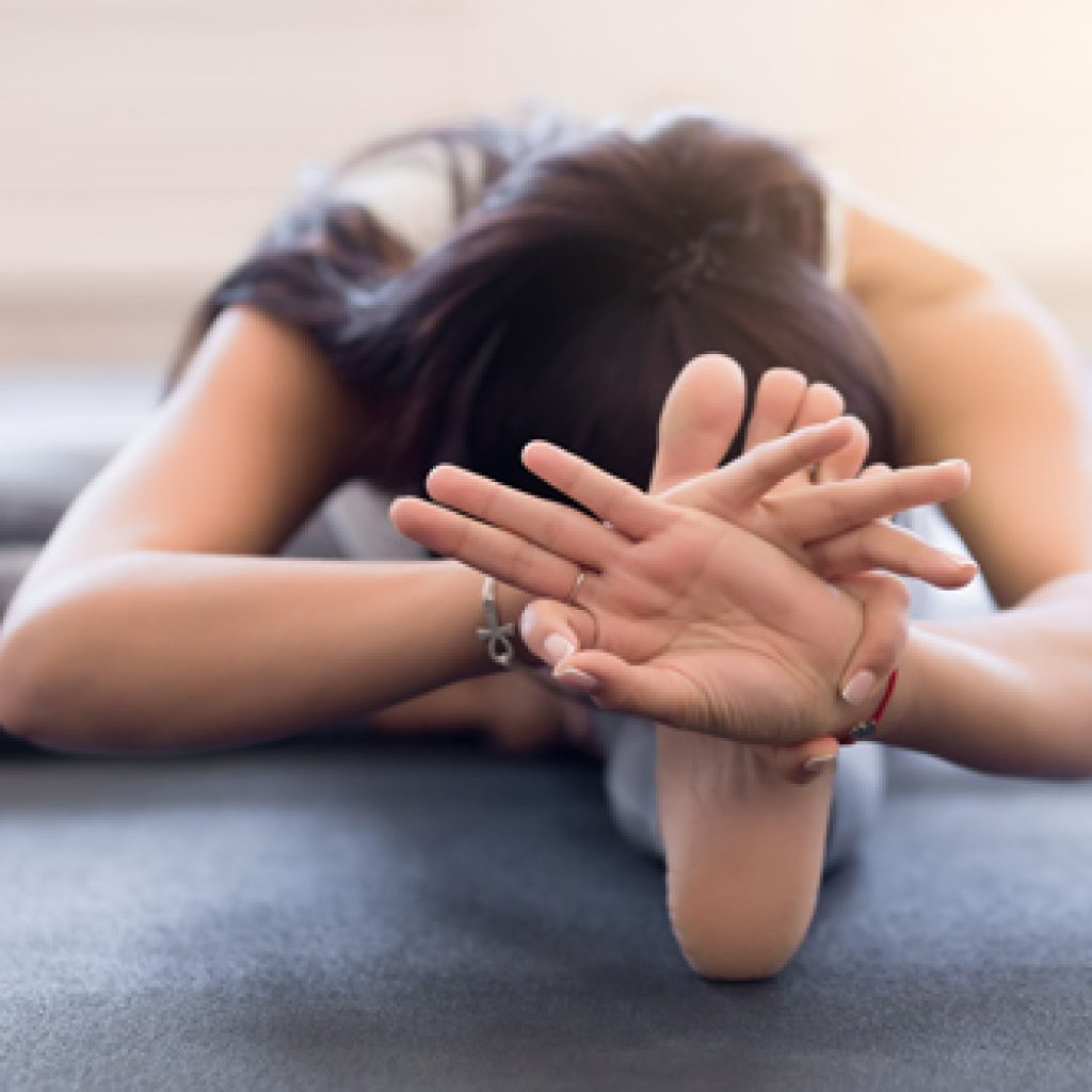 Posture durant le Cours de Yoga