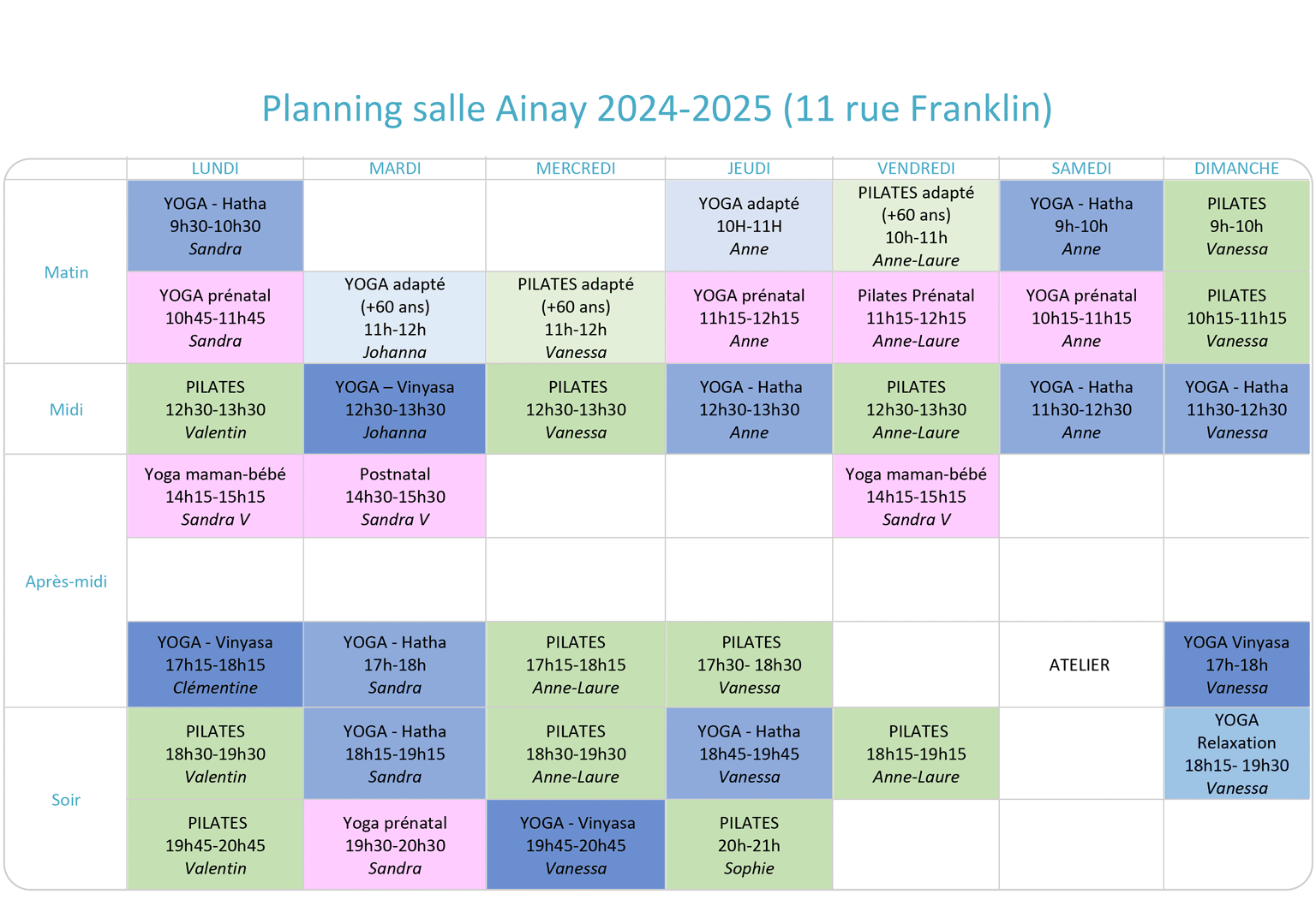 Planning Small Ainay-2024-2025